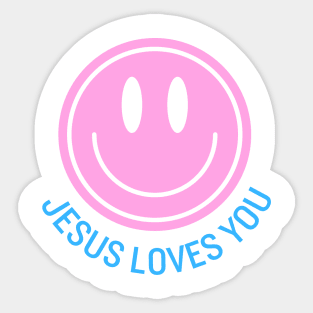 Jesus Loves You Sticker